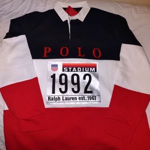 *LAST ONE* Ralph Lauren 1992 Polo Stadium Shirt